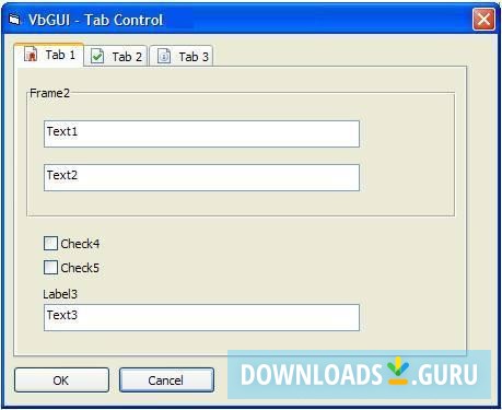 Vb Tab-Control ActiveX