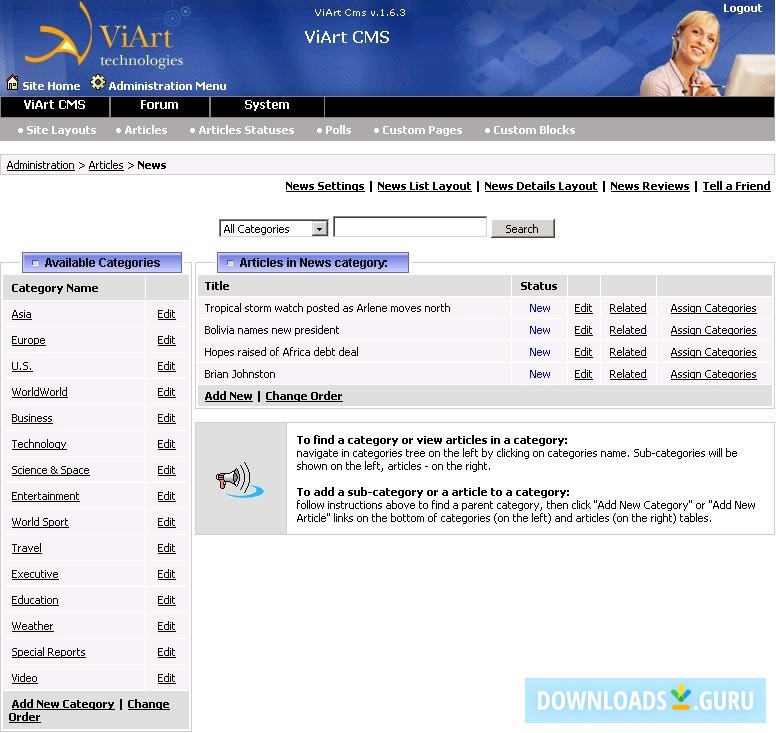 ViArt CMS
