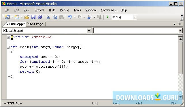 ViEmu for Visual Studio