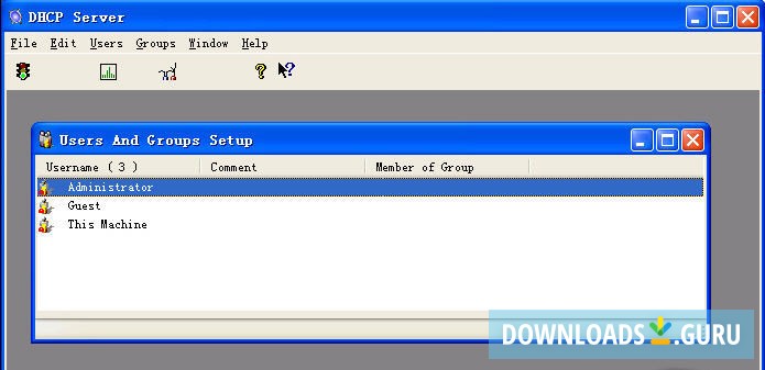 Vicomsoft DHCP Server