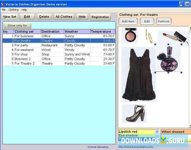 Victoria Clothes Organizer