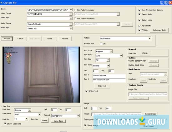 Video Capture Pro SDK ActiveX x64