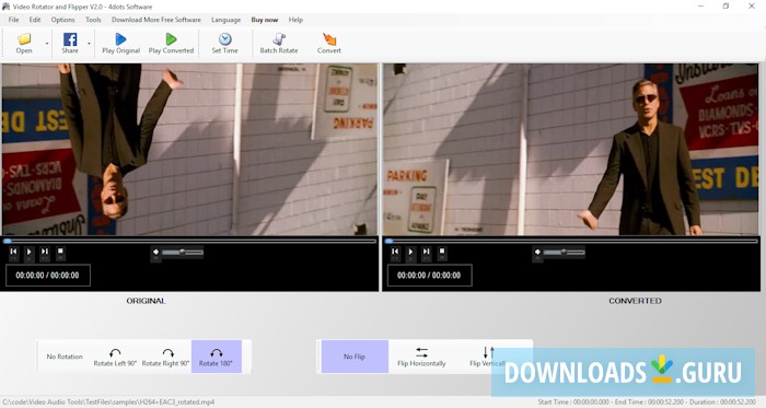 Video Rotator and Flipper