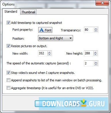 Video Snapshots Genius