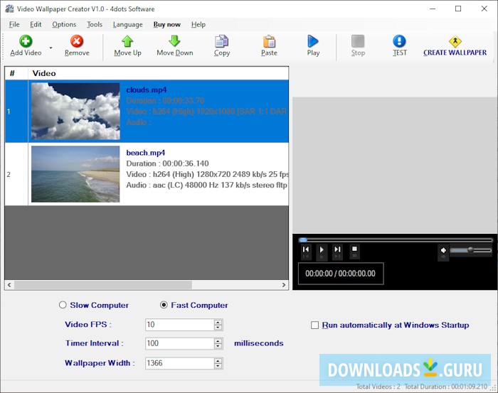 Video Wallpaper Creator