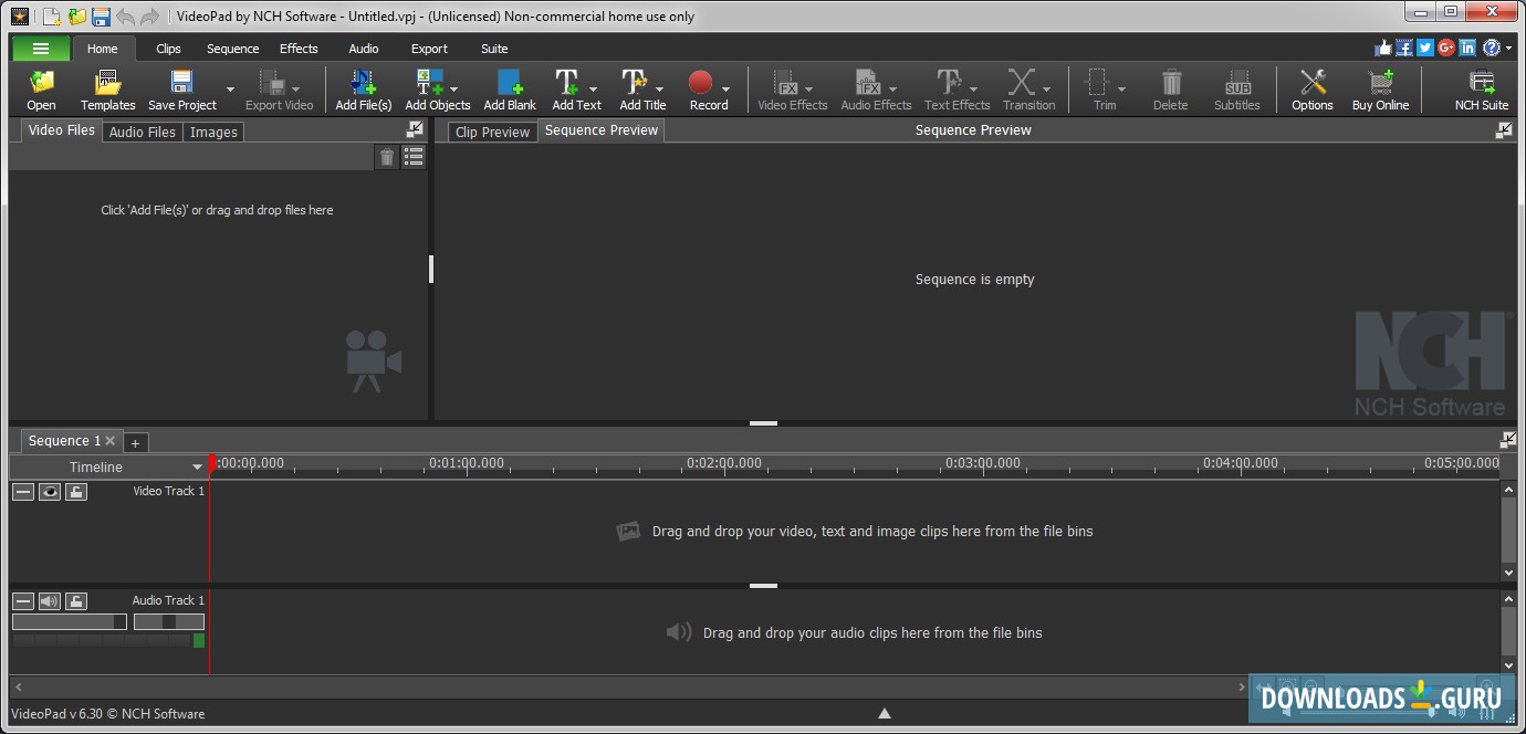 download the last version for windows NCH VideoPad Video Editor Pro 13.59