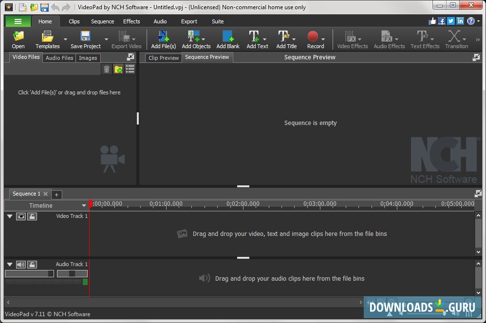 download videopad video editor