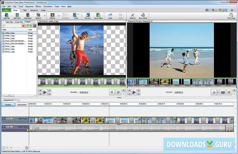 VideoPad Video Editor