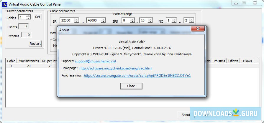 free virtual audio cable windows