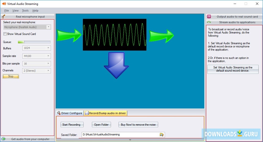 Virtual Audio Streaming