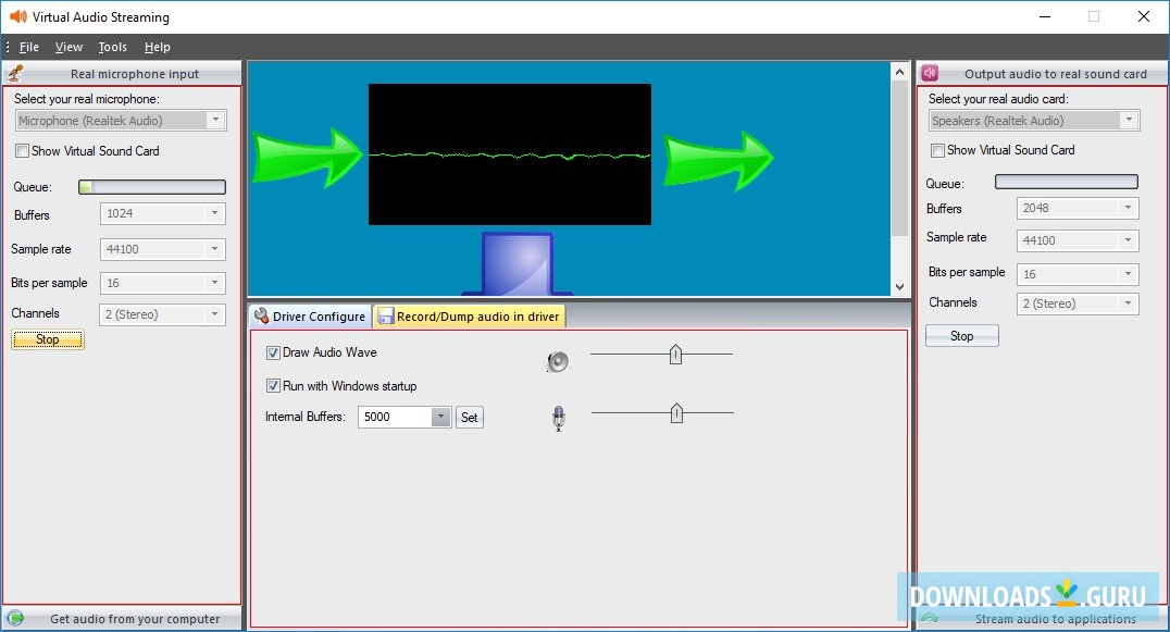 Virtual Audio Streaming