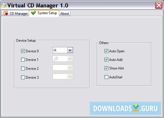 Virtual CD Manager