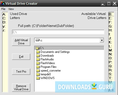 Virtual Drive Creator