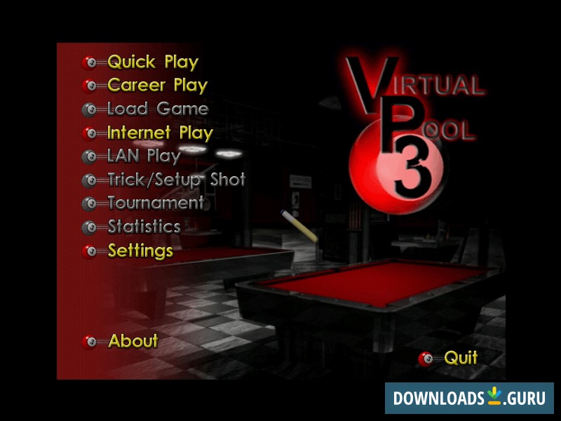 Main Menu
