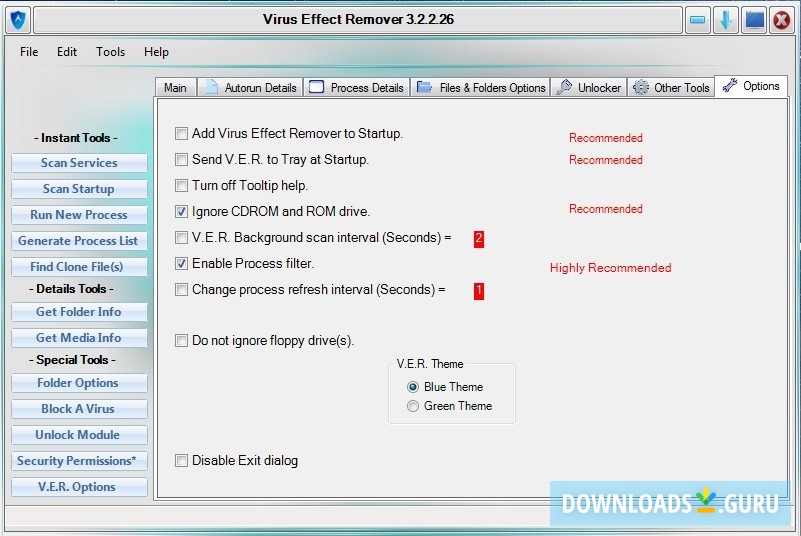 Virus Effect Remover