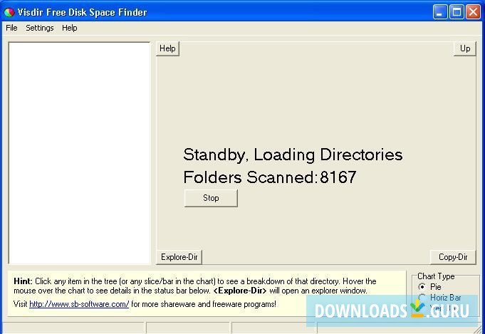 Scanning the hard drive