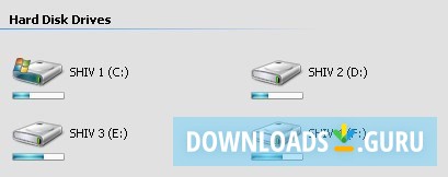 Tiles View of Drives
