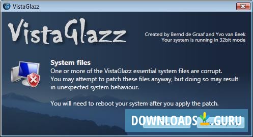 Patching system files