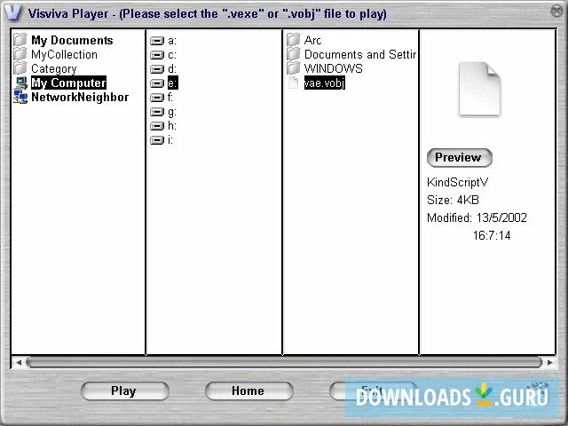 Visviva Animation Player