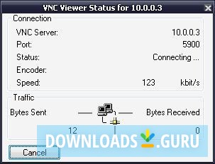 Integrated VNC viewer stats