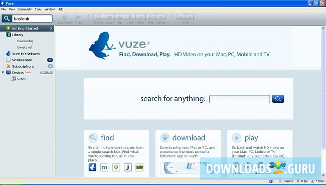 vuze download windows