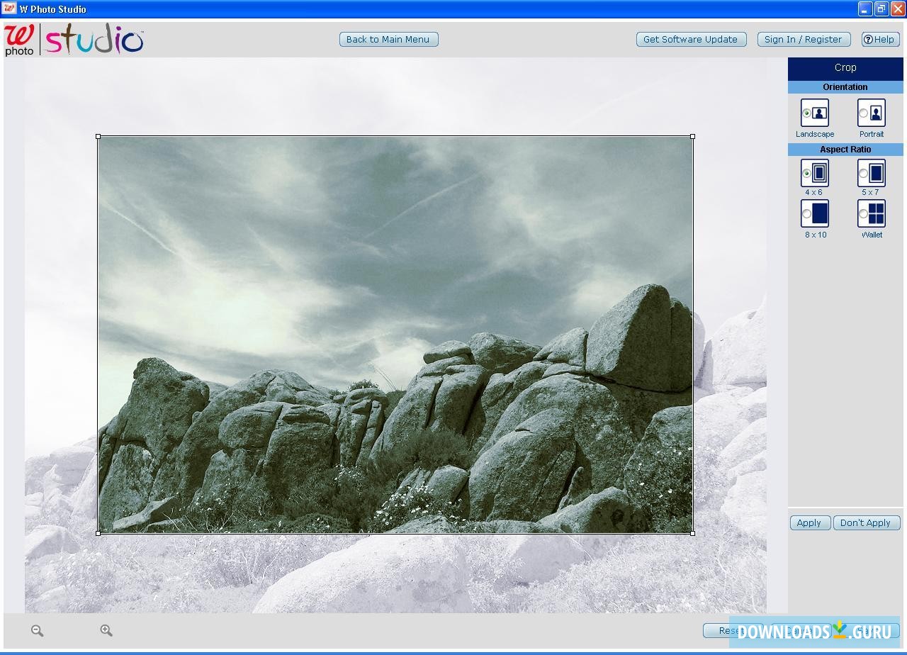 Cropping Tool