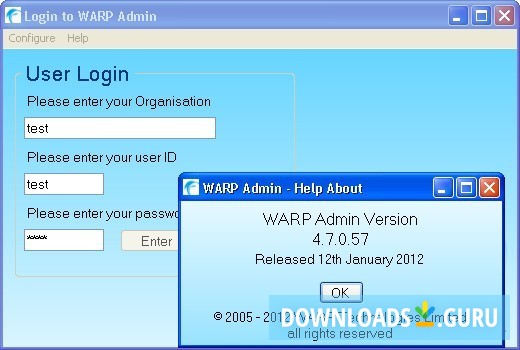 WARP Admin