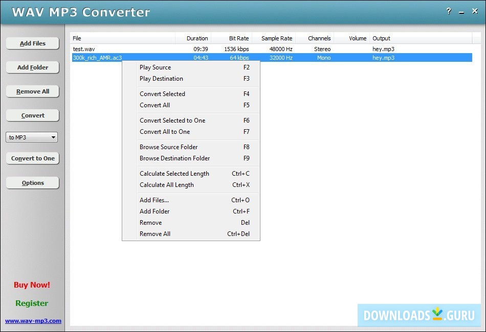 Context Menu Audio Converter 1.0.118.194 free instal