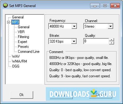 MP3 Format Settings