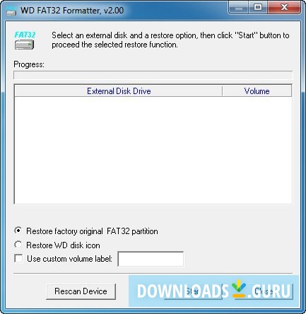 how to format wd external hard drive to fat32