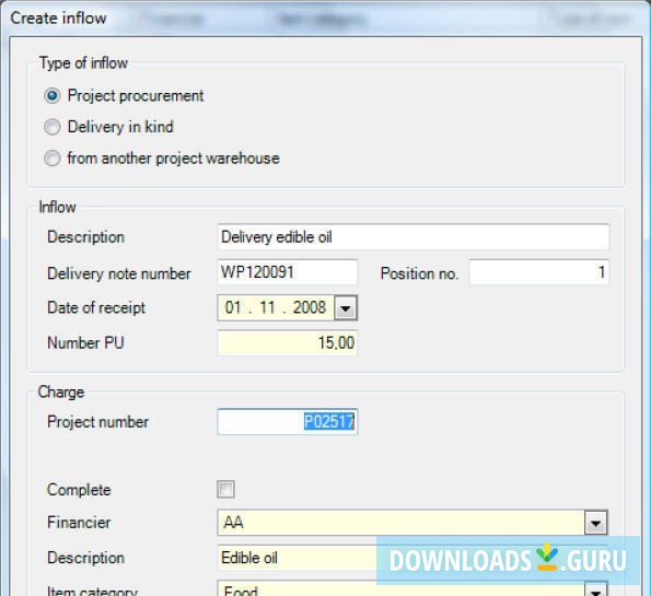 WINPACCS distribution