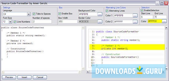 WLW Source Code Formatter Plugin