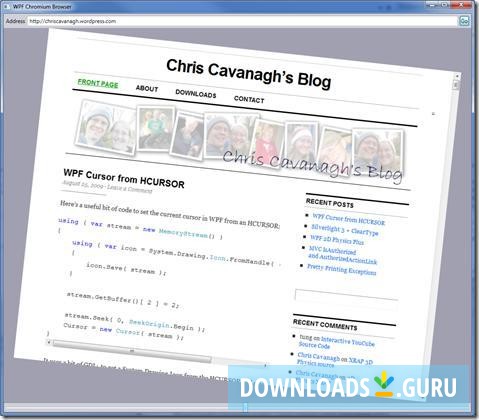 WPF Chromium Control