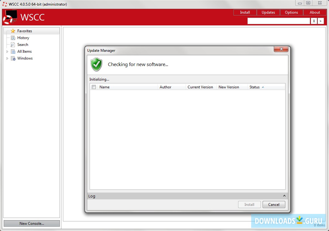 WSCC Windows System Control Center