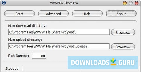 WWW File Share Pro