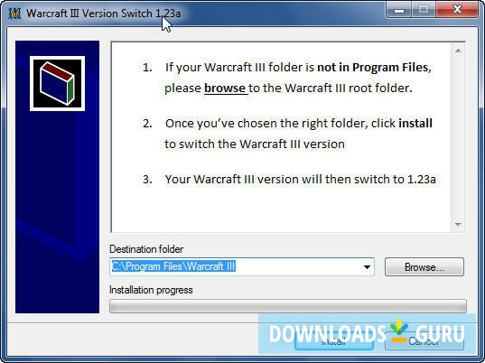 Warcraft III Version Switch