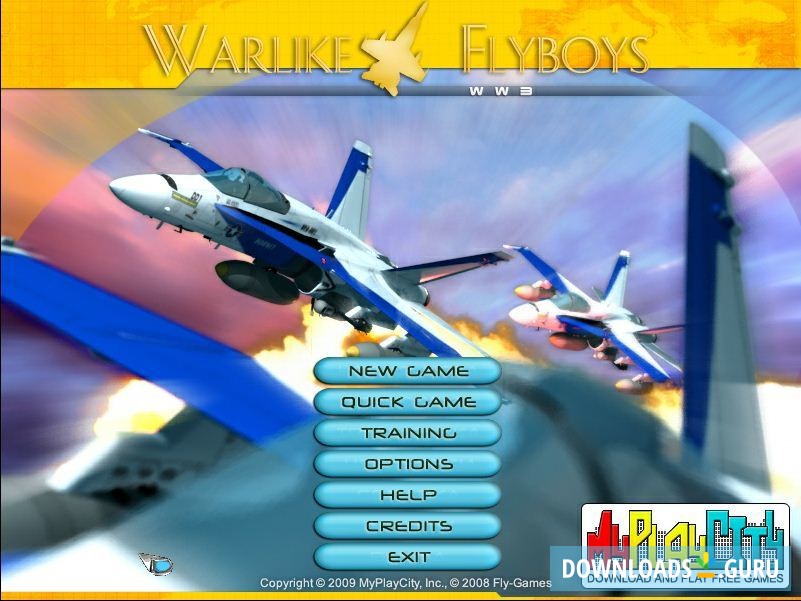 Main menu