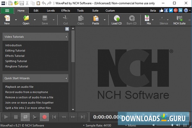 download the new version for ios NCH WavePad Audio Editor 17.66