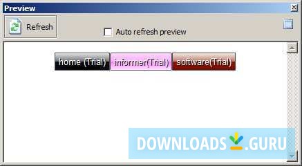 Web Button Menu Maker
