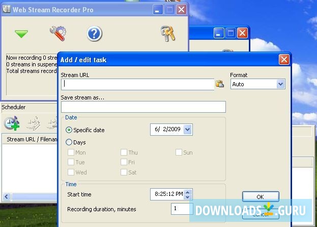 Web Stream Recorder Pro