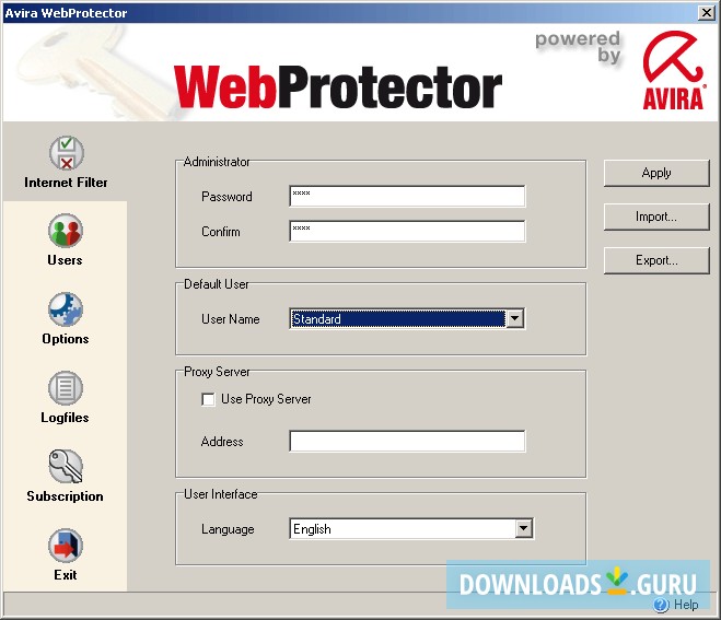 Initial Configuration