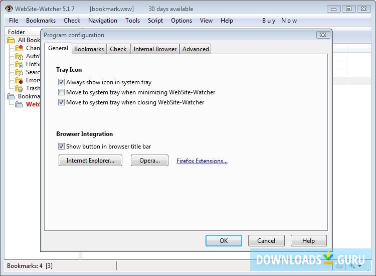 Program Configuration