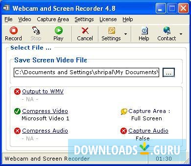 webm screen recorder mac