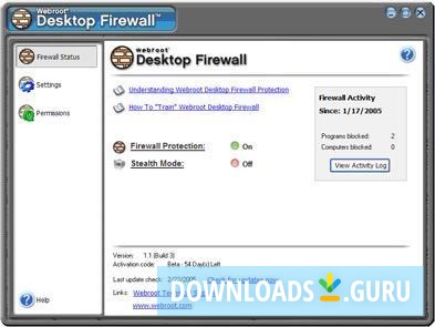 Webroot Desktop Firewall