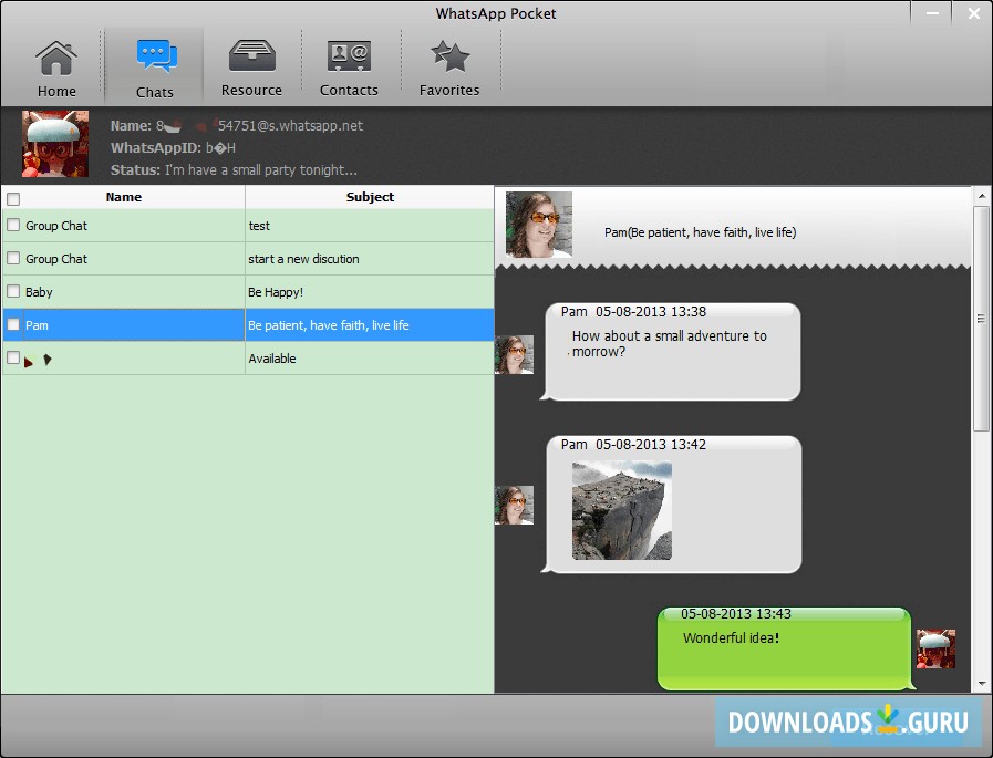 WhatsApp Pocket for Windows