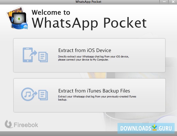 restore whatsapp chats with whatsapp pocket