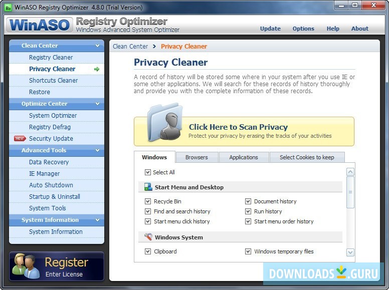 Privacy Cleaner