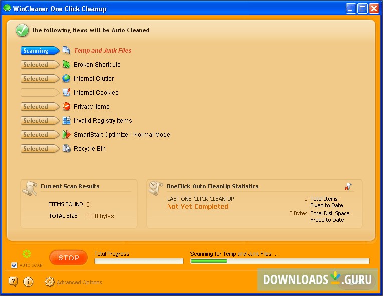 WinClean download the last version for windows