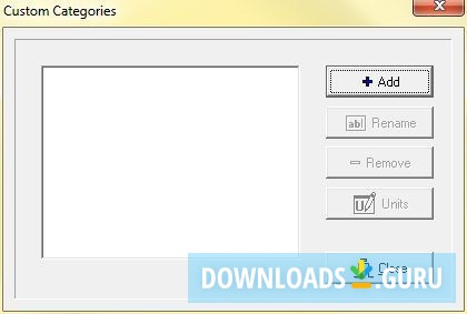 Custom Categories