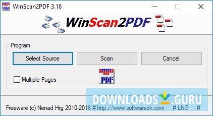 WinScan2PDF 8.66 download the new version for apple